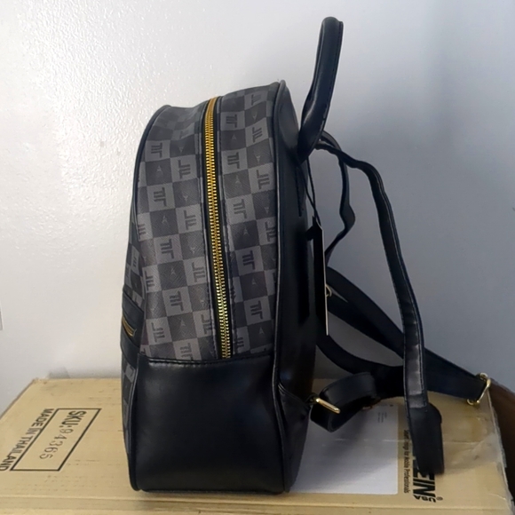 HASLEY SIGNATURE BACKPACK- BLACK/GREY. - Picture 8 of 11